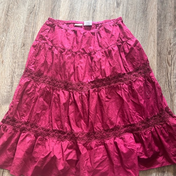 No Boundaries Dresses & Skirts - No Boundaries Burgundy A-Line Skirt